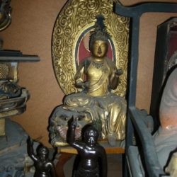 高野山真言宗花園院様　仏像洗浄3