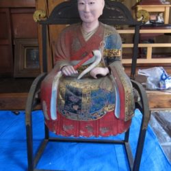 浄土宗医王寺様　仏像洗浄1