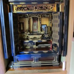 金仏壇洗浄　柳本様