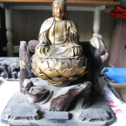 真言宗智山派寶龍寺様　御本尊像洗浄