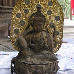 高野山真言宗 光勝寺様 観音像洗浄