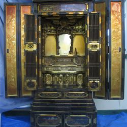 金仏壇クリーニング　銚子湯浅様
