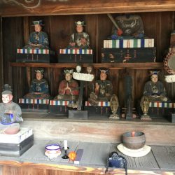 臨済宗 慈光院様 閻魔堂内陣洗浄補筆