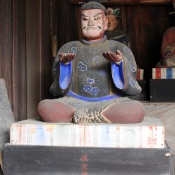 臨済宗 慈光院様 倶生神像洗浄補筆