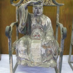 曹洞宗　願成寺様　大権修利菩薩像洗浄