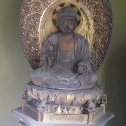 曹洞宗　願成寺様　阿弥陀如来像洗浄