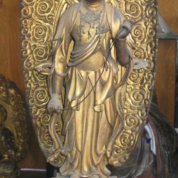 曹洞宗　願成寺様　日光菩薩像洗浄