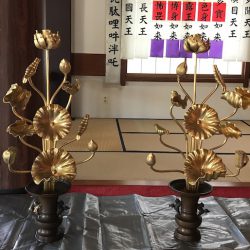 曹洞宗 旭栖院様 常花洗浄