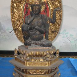 曹洞宗 善応寺様 観音像洗浄