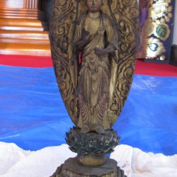 曹洞宗 旭栖院様 観音様洗浄