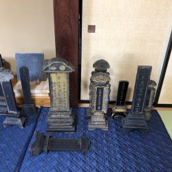 円光院様　位牌洗浄後