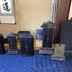 円光院様坊頭位牌埃取り