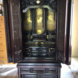 仏像洗浄　淺野様