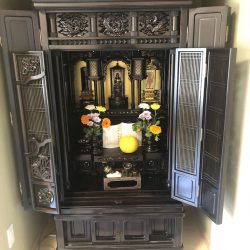 仏壇洗浄　焼津市蒔田様