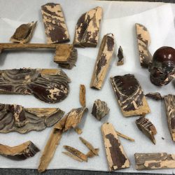 真言宗　光勝寺様　賓頭盧尊者　修復クリーニング