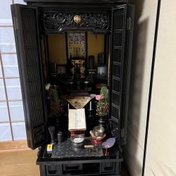 仏壇洗浄扉修理　向山様