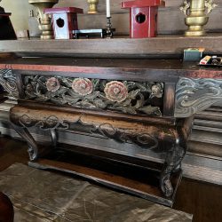 曹洞宗龍雲寺様　前机彩色修理